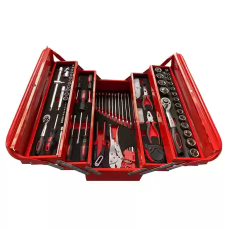 MALA DE FERRAMENTA COM MODULOS  86 PCS