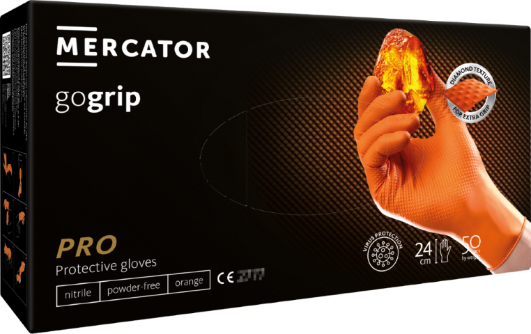 LUVAS  GOGRIP LARANJA