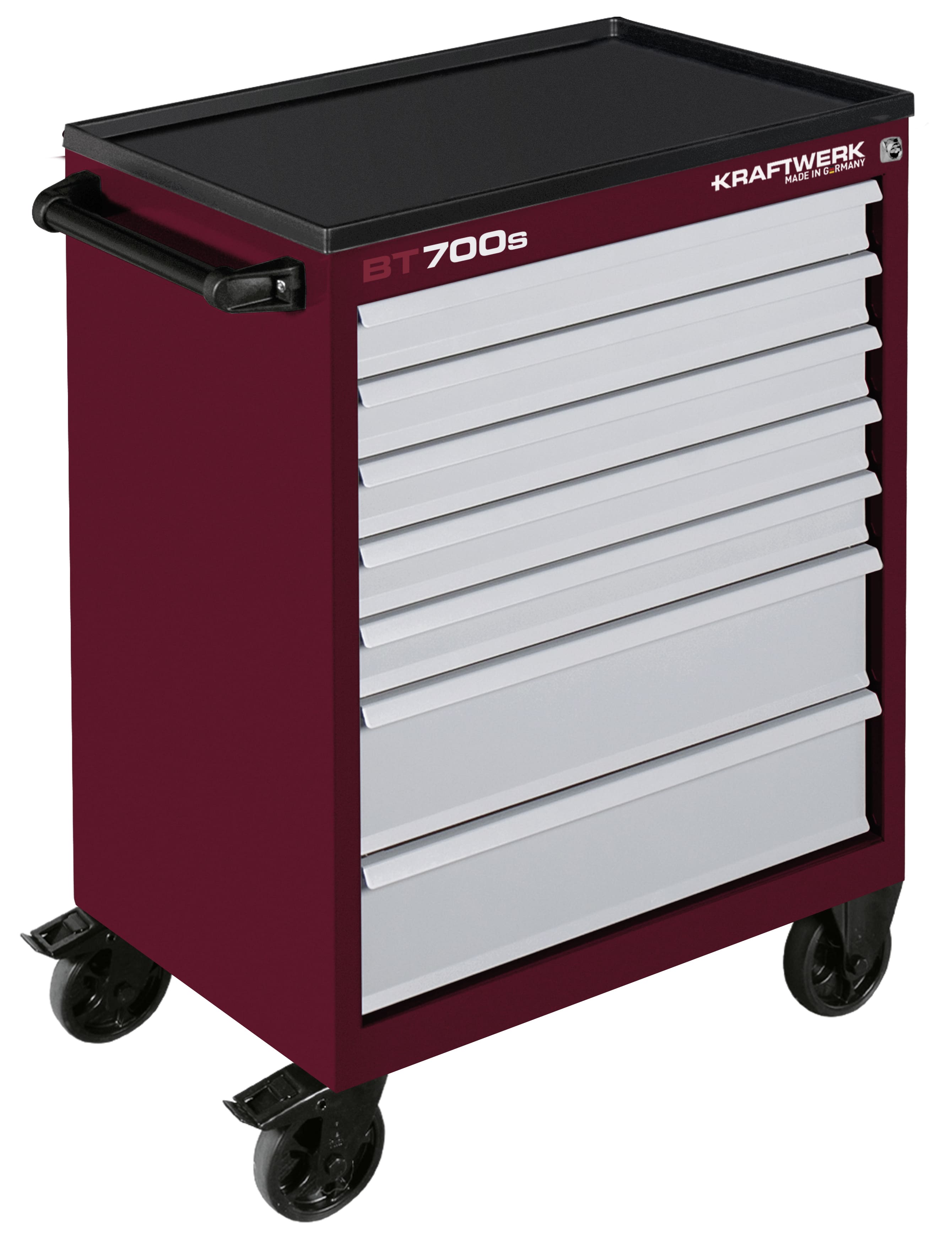 WORKSHOP TROLLEY BT700S 7 DRAWERS RED-GREY