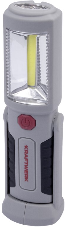LANTERNA RECARREGÁVEL COB-LED 2W+3 LED LI-ION