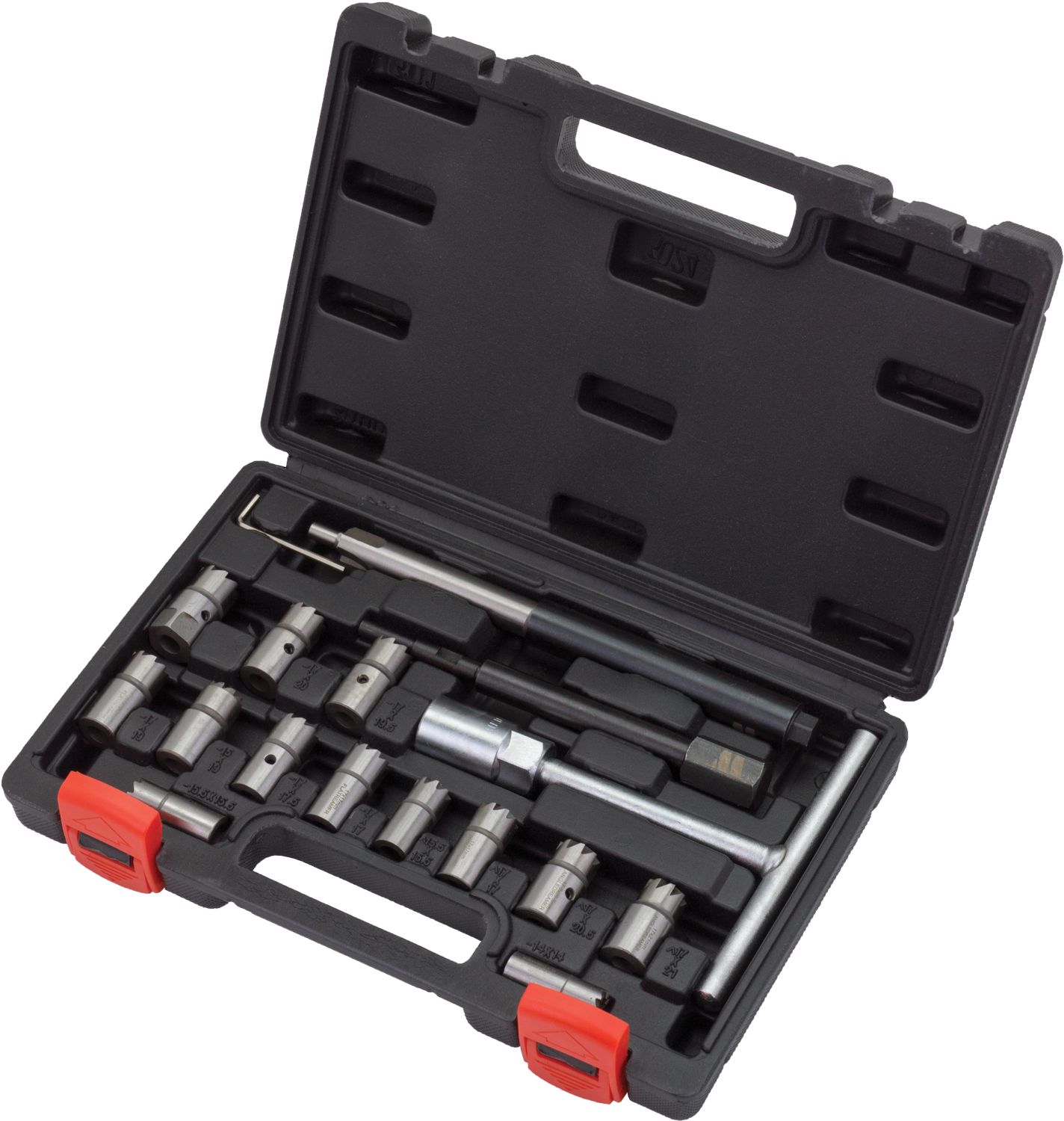 KIT FRESAS P/SEDE INJECTORES DIESEL 17Pcs