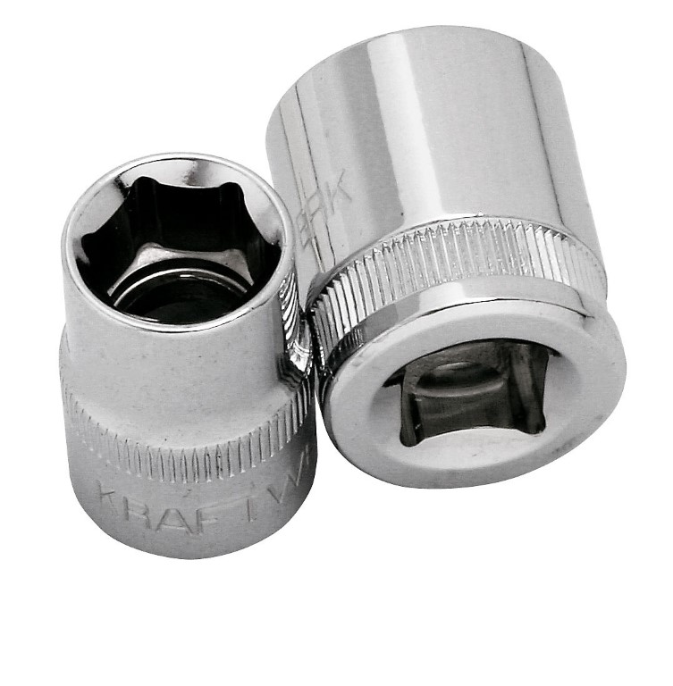 LLAVE DE VASO DE 3/8" - 19 MM