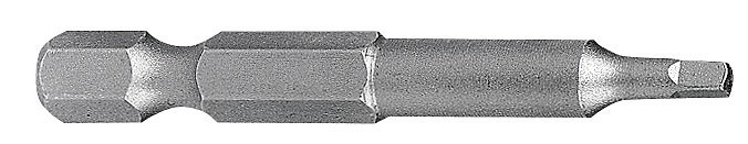 BIT 1/4" SQUARE 50 MM R2, 5 PCS.