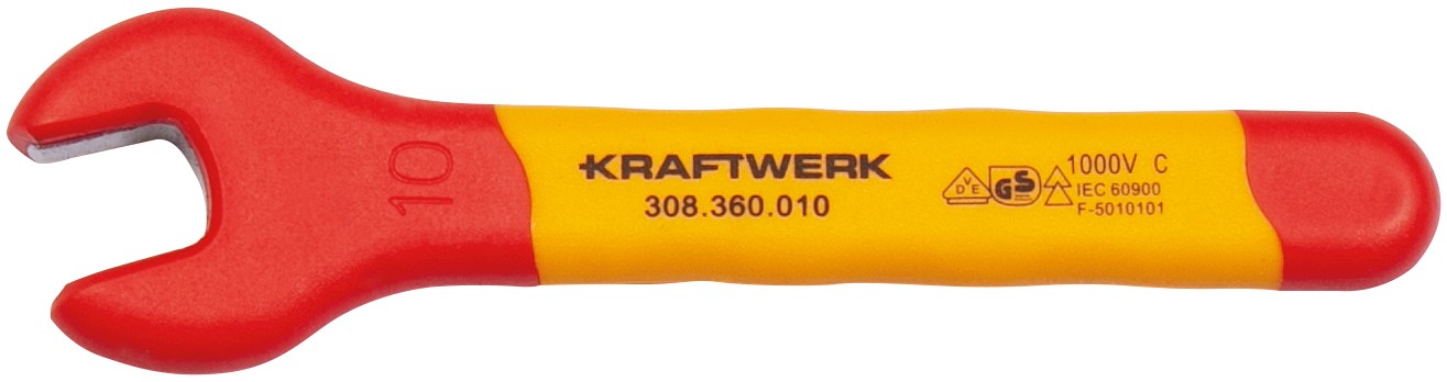 VDE INSULATED 10MM OPEN-END WRENCH