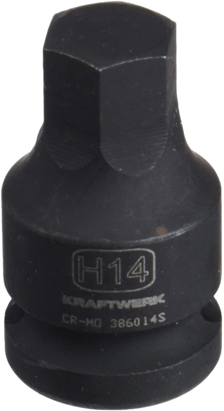 LLAVE DE IMPACTO DE PUNTA HEXAGONAL 14MM 1/2"