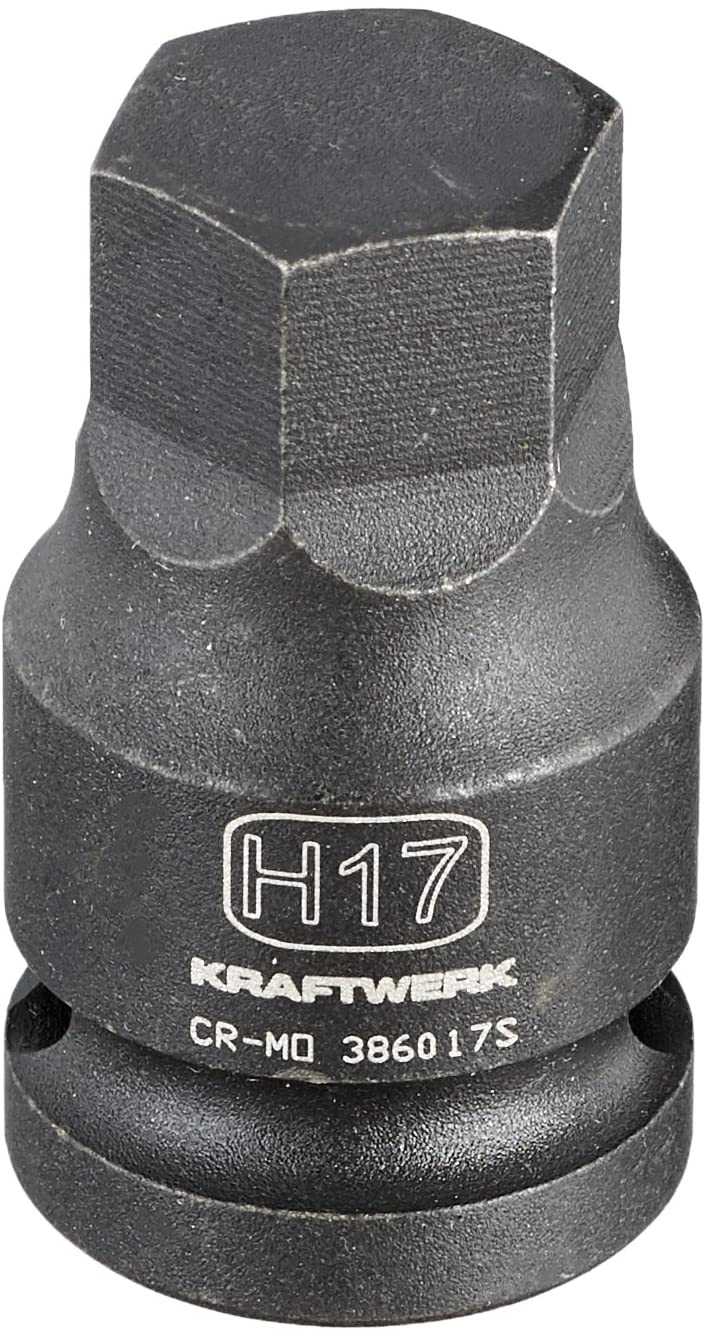 LLAVE DE IMPACTO DE PUNTA HEXAGONAL 17MM 1/2"