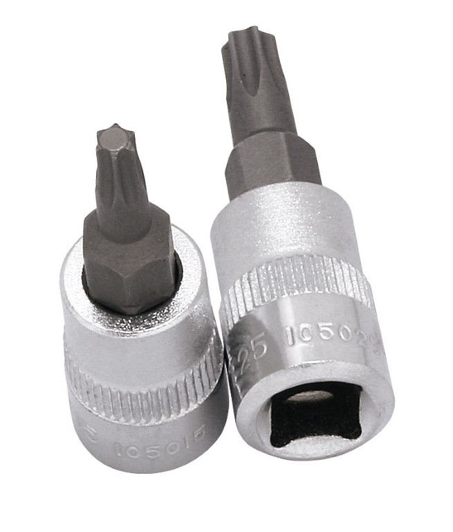 LLAVE DE VASO CON PUNTA TORX 1/4" T10